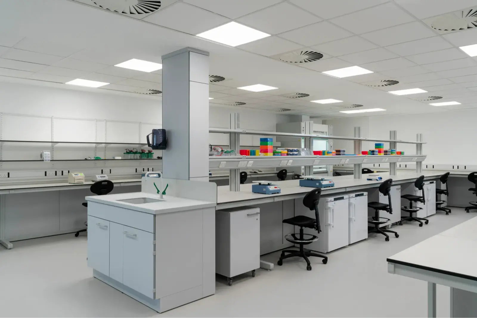 Real cost of an empty laboratory 
